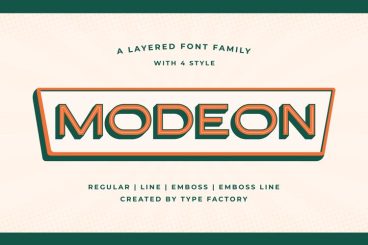 Modeon Font