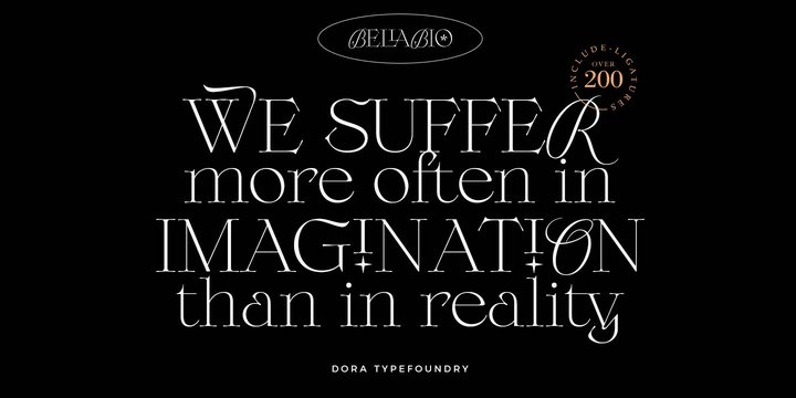 Bellabio Font