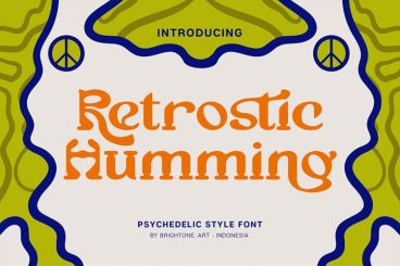 Retrostic Humming Font