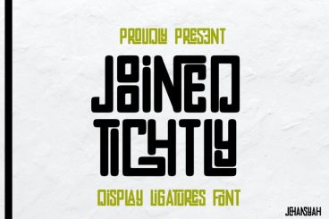 Joined Tightly Font