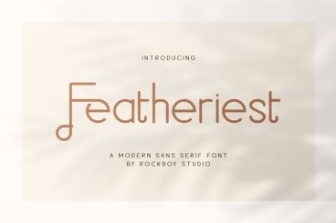 Featheriest Font