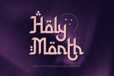 Holy Month Font