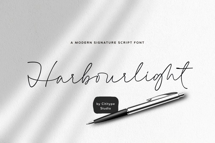 Harbourlight Font Harbourlight Font