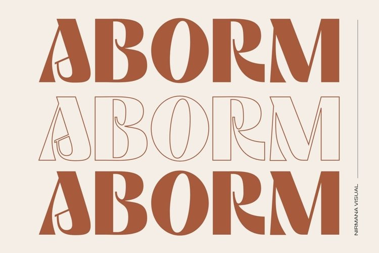 Aborm Font
