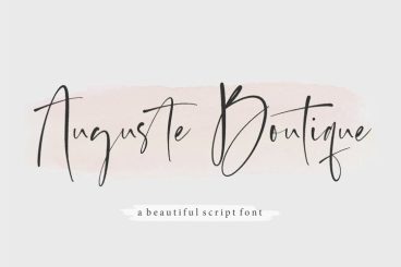 Auguste Boutique Font