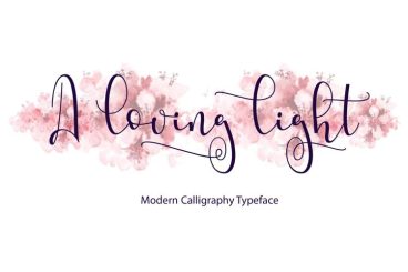 A loving light Font