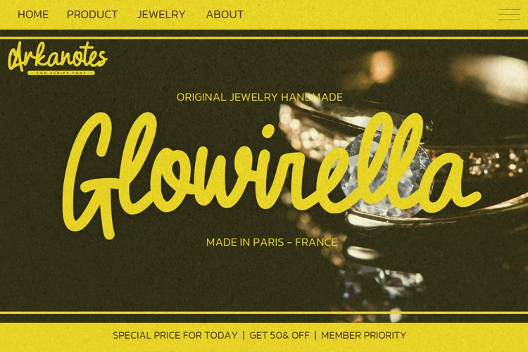 Arkanotes Font