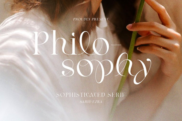 Philosophy Font