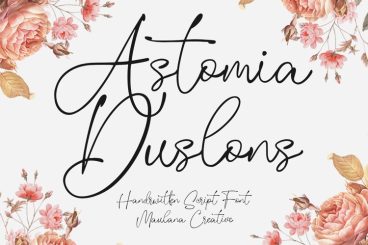 Astomia Duslons Font