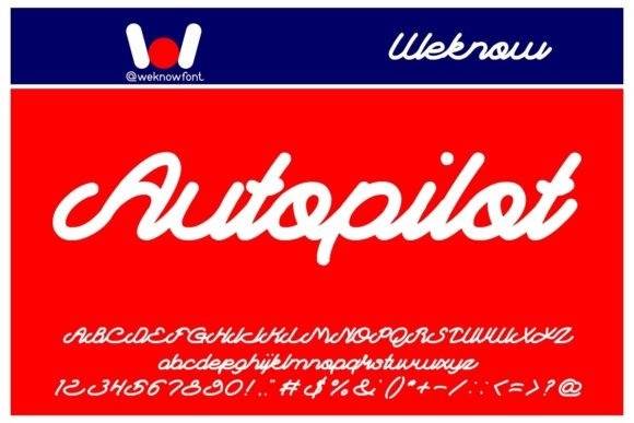 Autopilot Font - Free Font