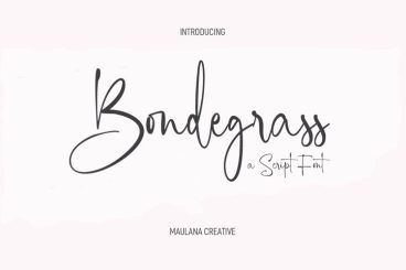 Bondegrass Font