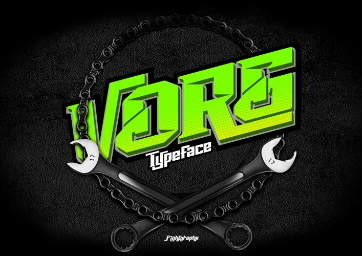 Vorg typeface