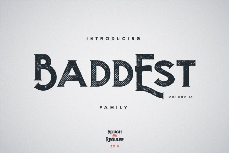 Baddest Font Baddest Font