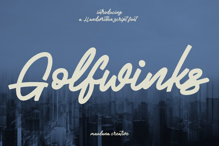 Golfwinks Font Golfwinks Font