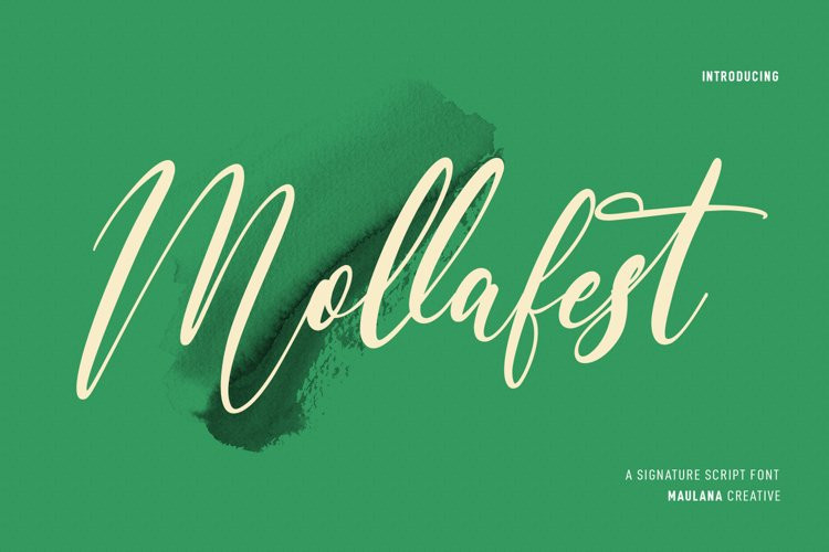 Mollafest Font Mollafest Font