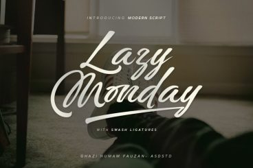 Lazy Monday Font