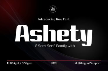 Ashety Font