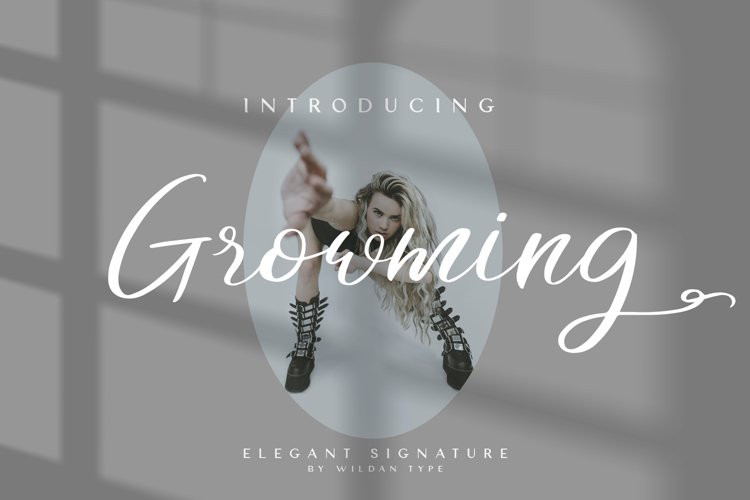 Growming Font