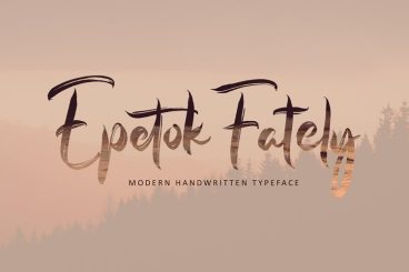 Epetok Fately font