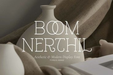 Boom Nerthil Font