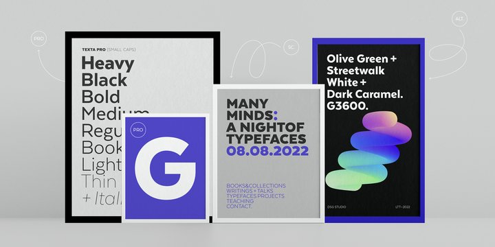 Texta Pro Font Texta Pro Font