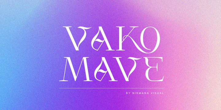 Vako Mave Font