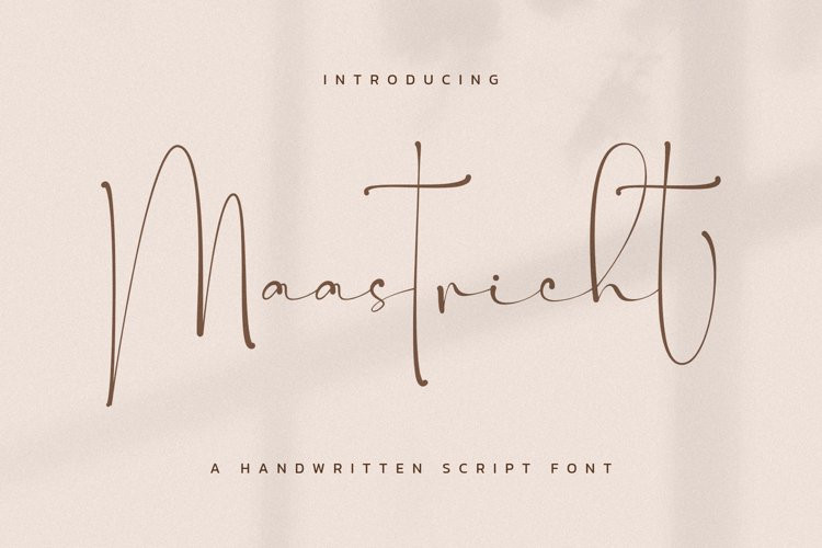 Maastricht Font