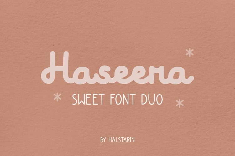 Haseera Font