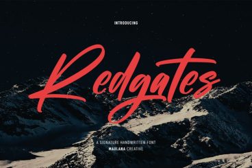 Redgates Font