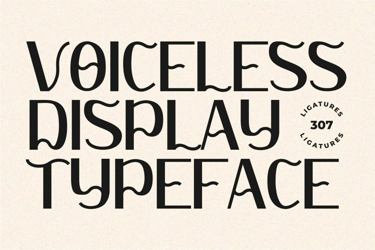 Voiceless Font