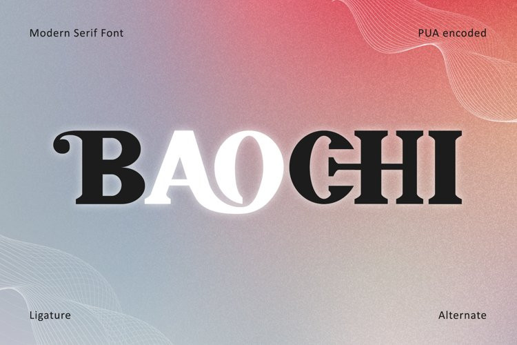 Baochi Font Baochi Font