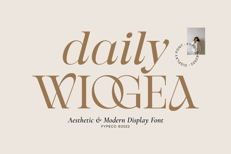 Daily Wiogea Font