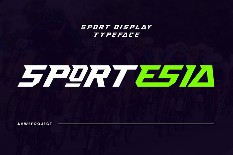 Sportesia Font Sportesia Font