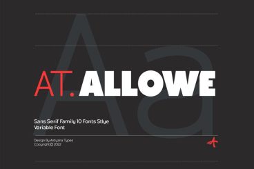 At. Allowe Font