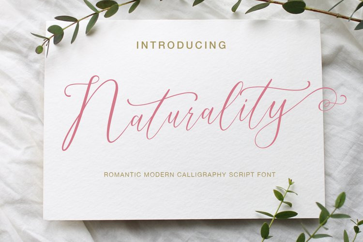 Naturality Font Naturality Font