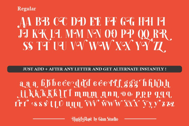 Handyplast Font