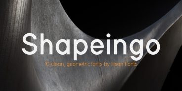 Shapeingo Font Family