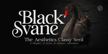 Black Svane Font Family