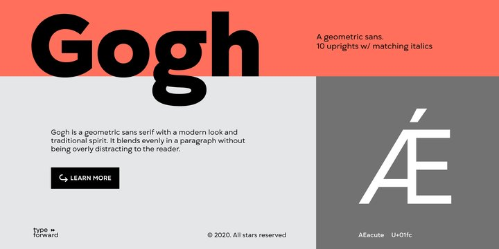 Gogh Font