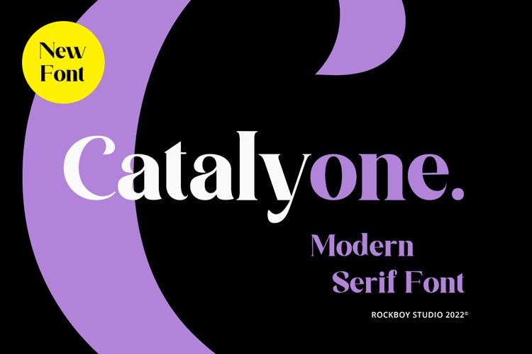 Catalyone Font