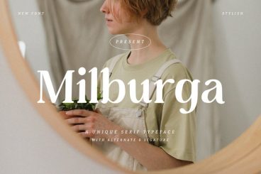 Milburga Font