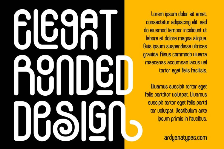Mountogen Rounded Font