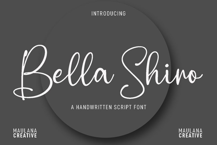 Bella Shiro Font Bella Shiro Font