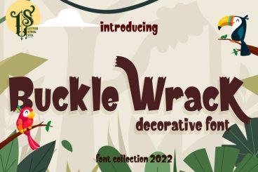 Buckle Wrack Font