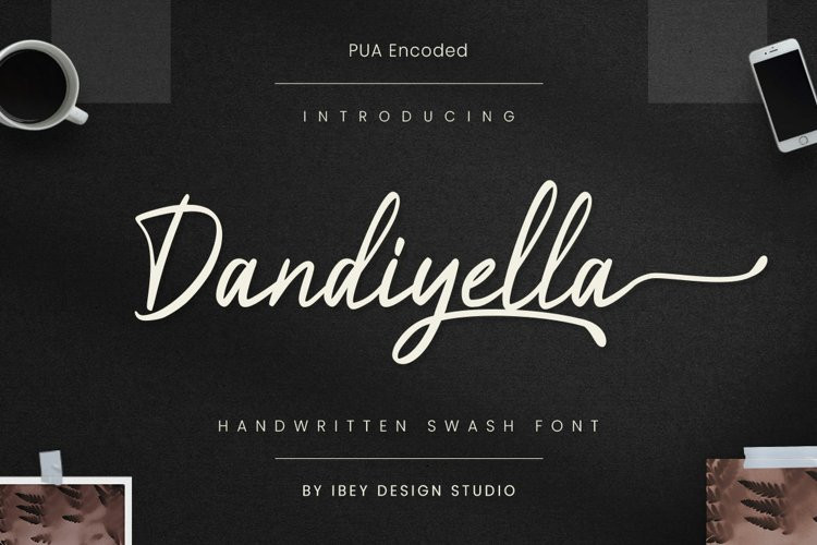 Dandiyella Font Dandiyella Font