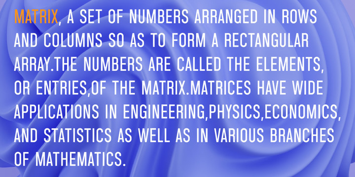 Armetica Font Family