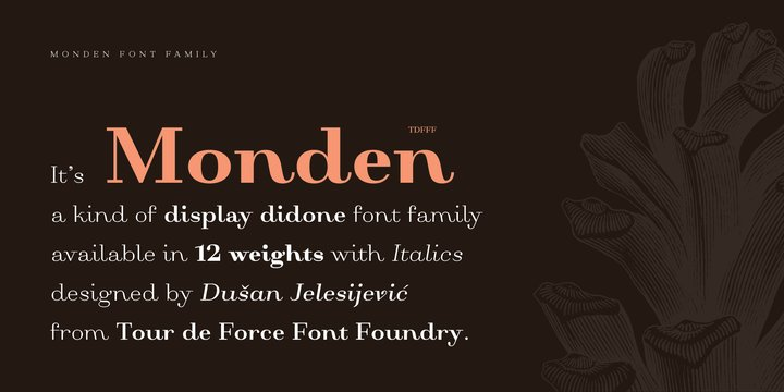 Monden Font