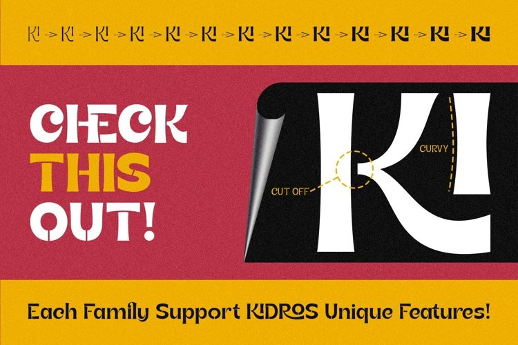 Kidros Font Kidros Font