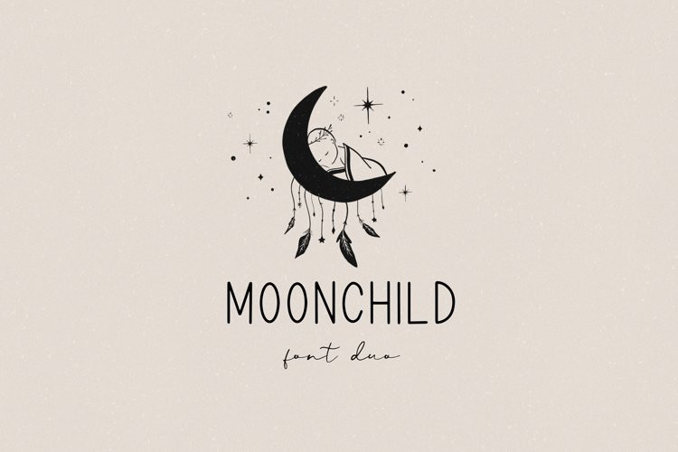 Moonchild Font duo