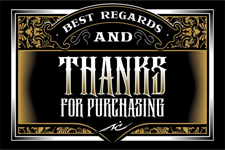 Goldenrisk Font